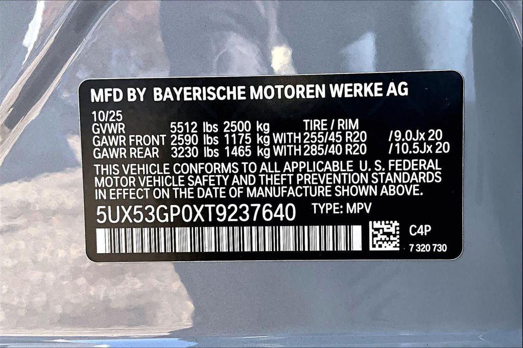 new 2026 BMW X3 car, priced at $57,940