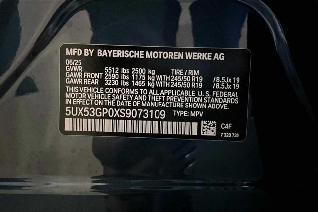 new 2025 BMW X3 car, priced at $54,275