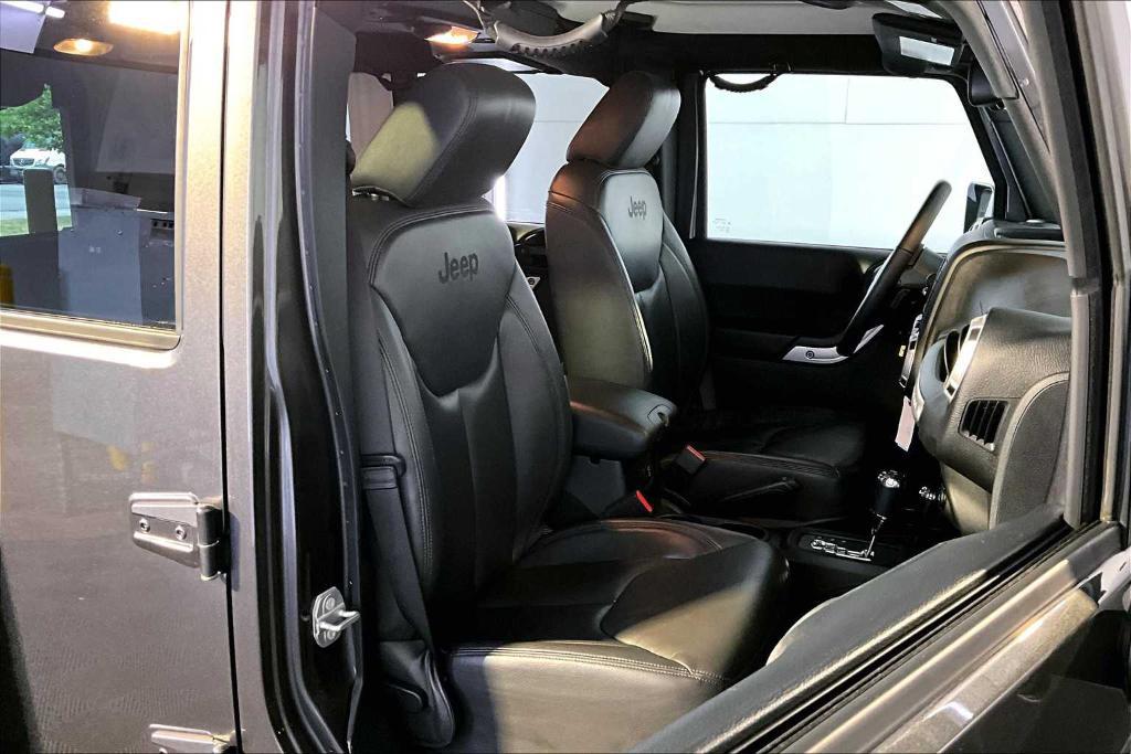 used 2017 Jeep Wrangler Unlimited car, priced at $24,787