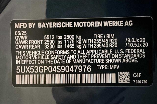 new 2025 BMW X3 car, priced at $56,210