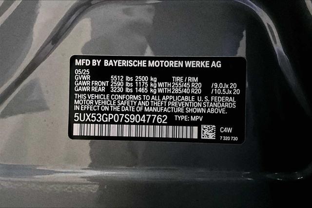 new 2025 BMW X3 car, priced at $56,010