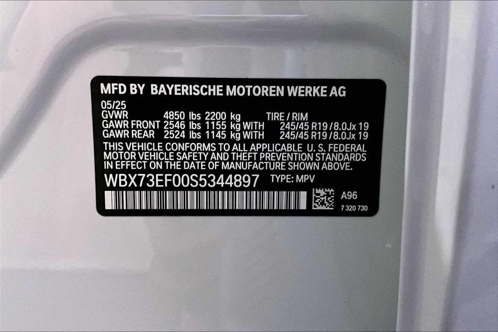 new 2025 BMW X1 car, priced at $47,815