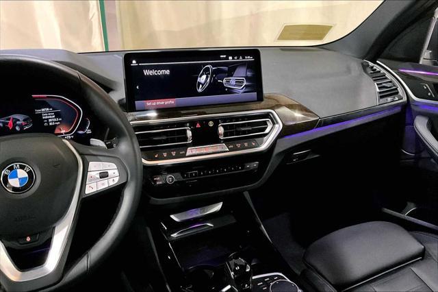 used 2022 BMW X3 car, priced at $37,787