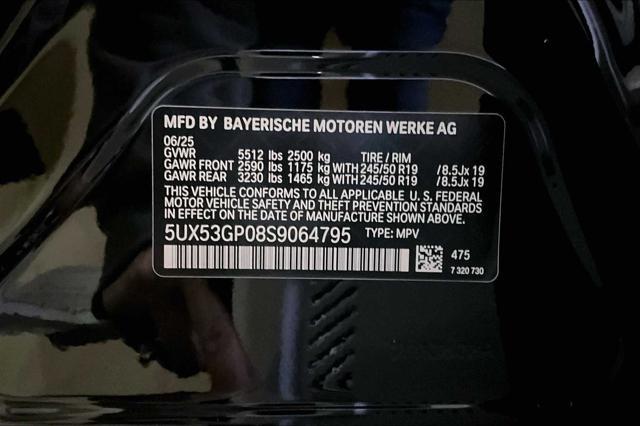 new 2025 BMW X3 car, priced at $55,610