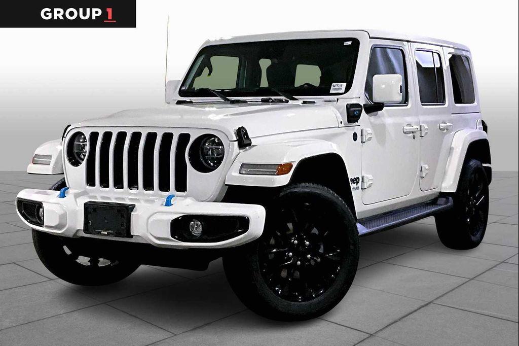 used 2021 Jeep Wrangler Unlimited 4xe car, priced at $35,987