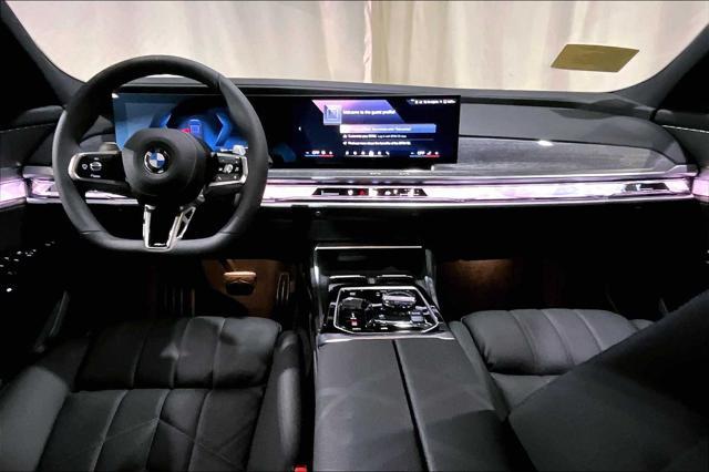 new 2025 BMW 760 car, priced at $128,325