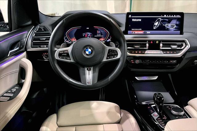 used 2022 BMW X3 car, priced at $38,987