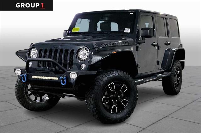 used 2017 Jeep Wrangler Unlimited car, priced at $22,487
