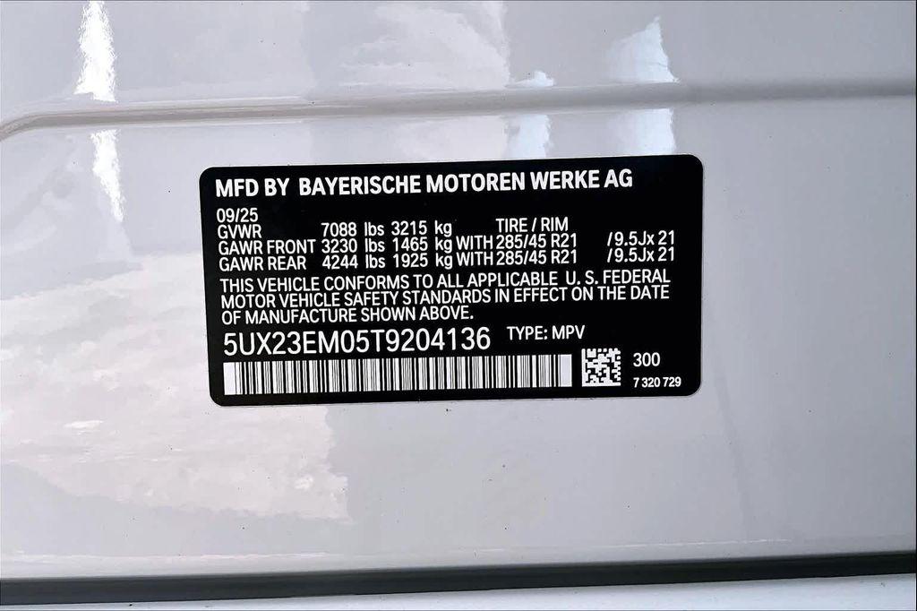 new 2026 BMW X7 car, priced at $95,930