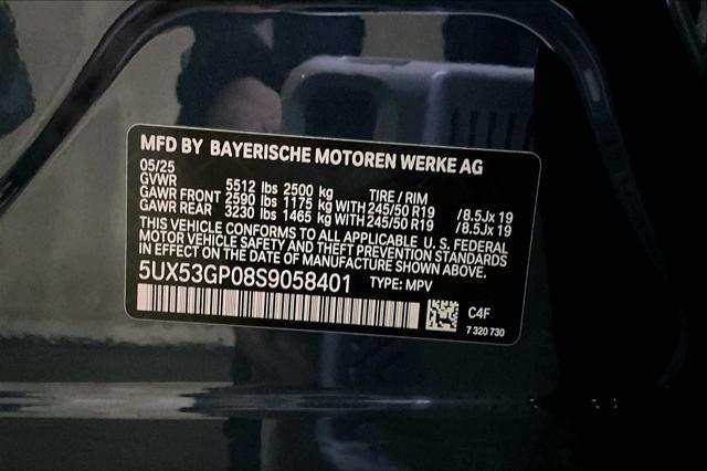 new 2025 BMW X3 car, priced at $53,805
