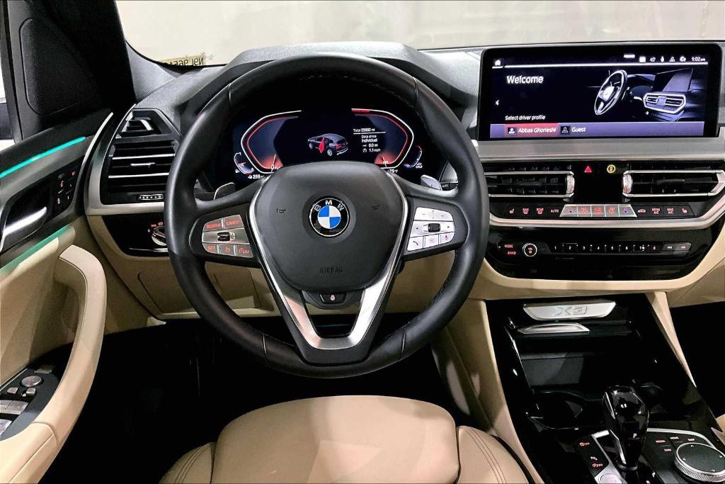 used 2022 BMW X3 car, priced at $39,487