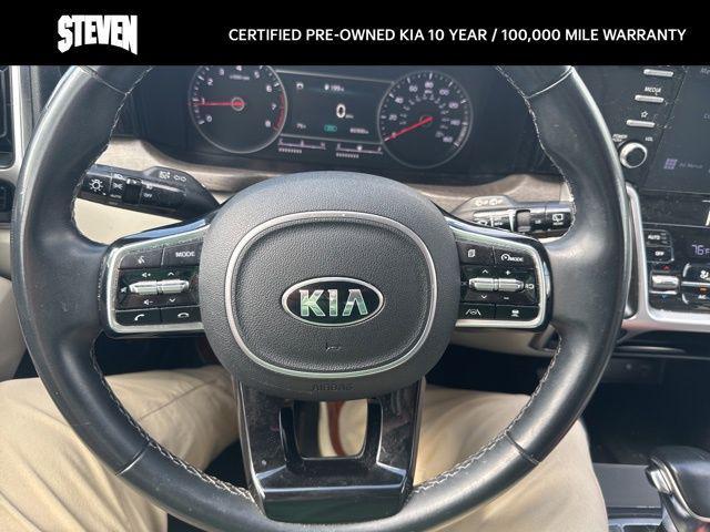 used 2021 Kia Sorento car, priced at $29,500