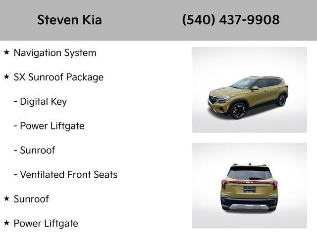 used 2024 Kia Seltos car, priced at $27,000