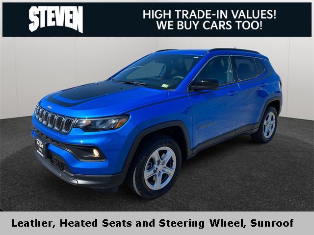 used 2023 Jeep Compass car, priced at $26,250