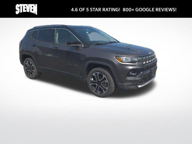 used 2022 Jeep Compass car, priced at $24,000