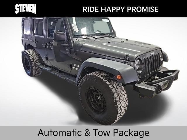 used 2017 Jeep Wrangler Unlimited car, priced at $21,000