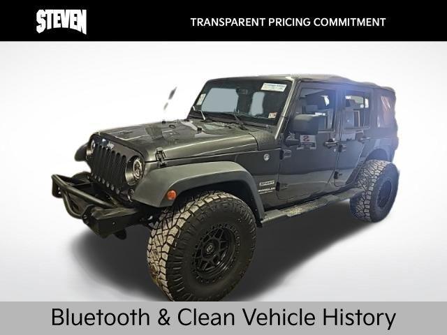 used 2017 Jeep Wrangler Unlimited car, priced at $21,000