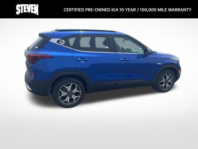 used 2021 Kia Seltos car, priced at $22,000