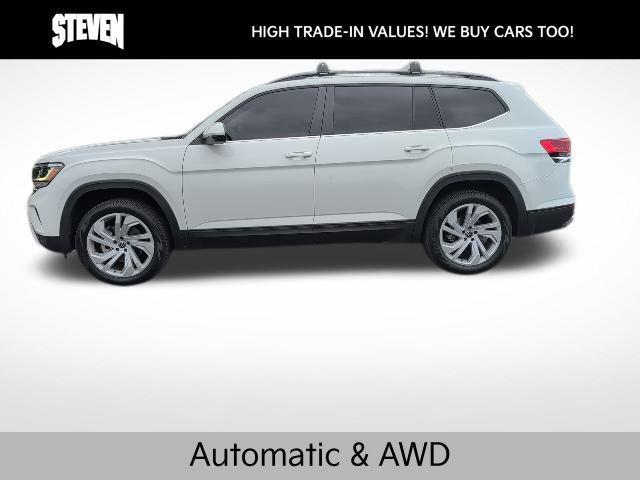 used 2021 Volkswagen Atlas car, priced at $28,250