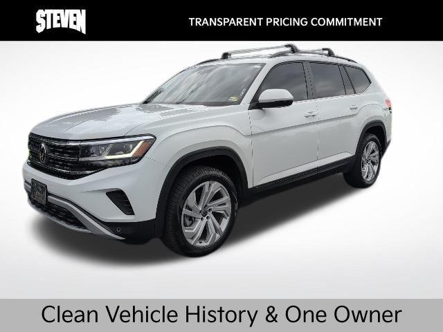 used 2021 Volkswagen Atlas car, priced at $28,250