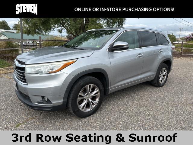 used 2015 Toyota Highlander car, priced at $15,000