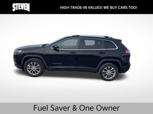 used 2021 Jeep Cherokee car, priced at $22,250