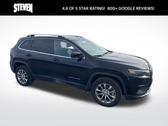 used 2021 Jeep Cherokee car, priced at $22,250