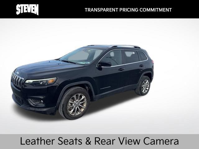 used 2021 Jeep Cherokee car, priced at $22,250