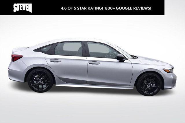 used 2025 Honda Civic car, priced at $24,750
