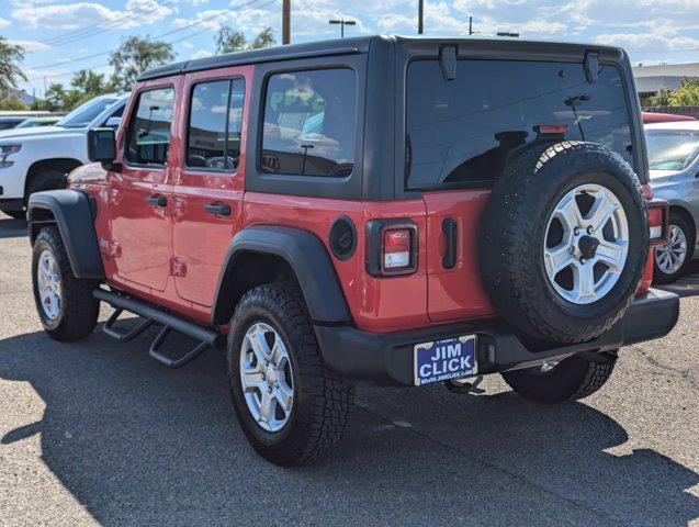 used 2021 Jeep Wrangler Unlimited car, priced at $32,995