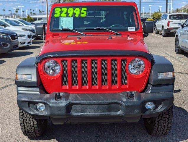 used 2021 Jeep Wrangler Unlimited car, priced at $32,995