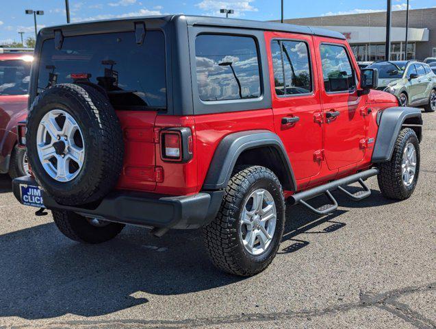 used 2021 Jeep Wrangler Unlimited car, priced at $32,995