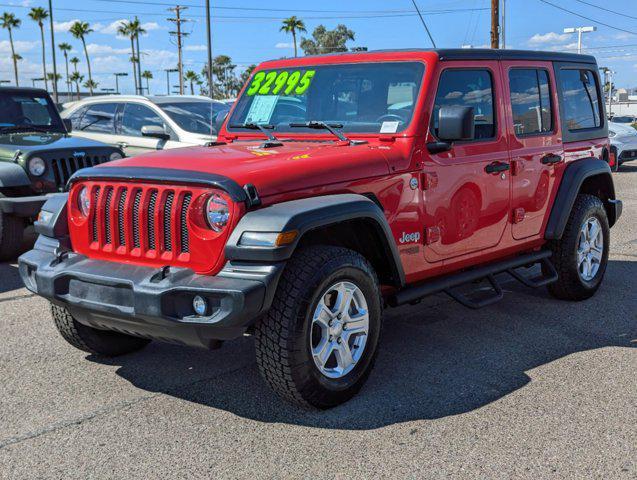 used 2021 Jeep Wrangler Unlimited car, priced at $32,995