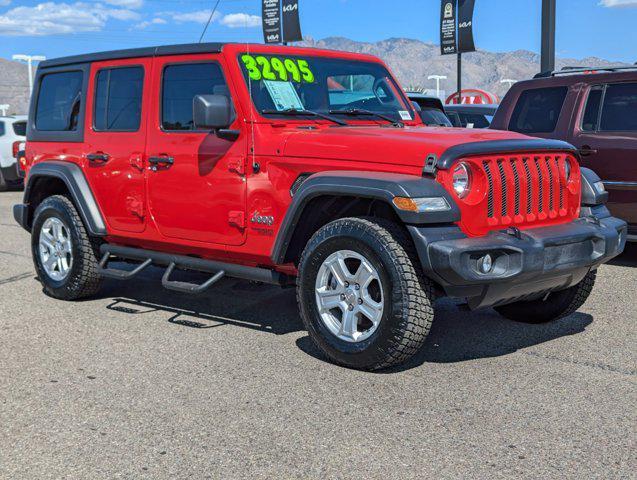 used 2021 Jeep Wrangler Unlimited car, priced at $32,995