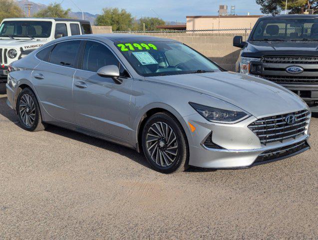 used 2023 Hyundai Sonata Hybrid car, priced at $27,999