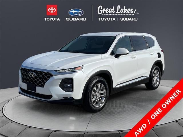 used 2020 Hyundai Santa Fe car, priced at $18,877