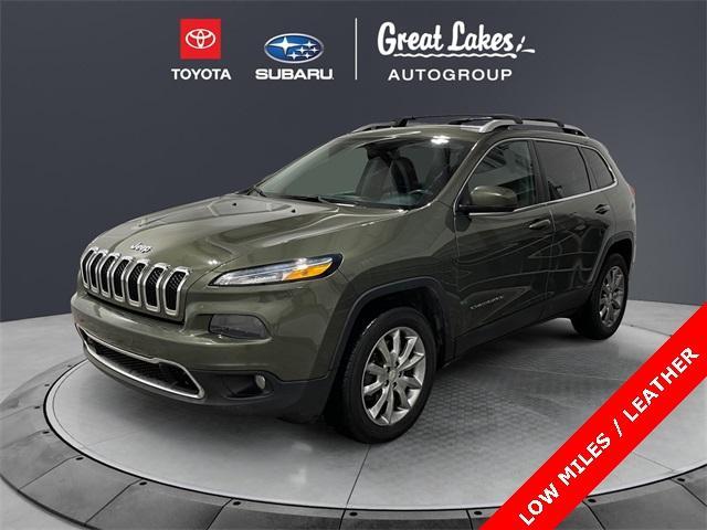 used 2018 Jeep Cherokee car, priced at $18,536