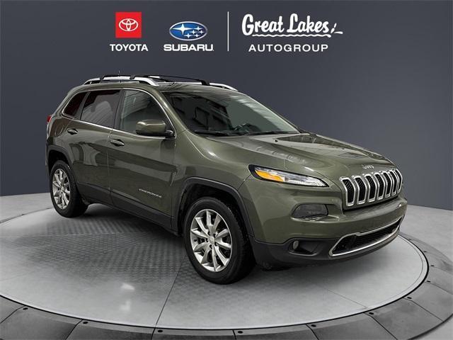 used 2018 Jeep Cherokee car, priced at $18,536