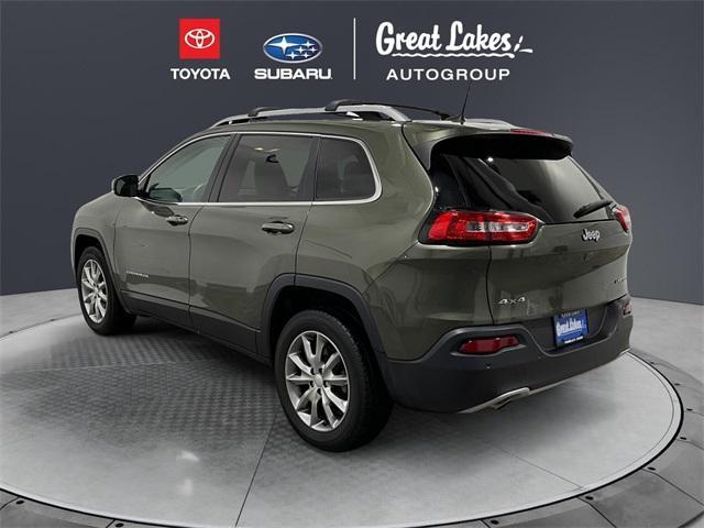 used 2018 Jeep Cherokee car, priced at $18,536