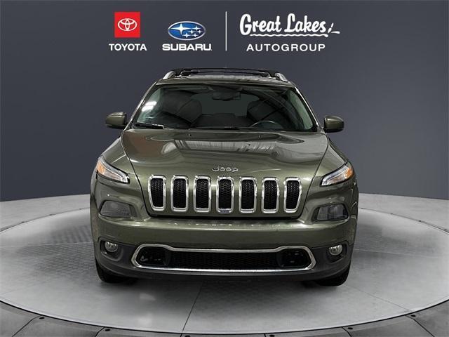 used 2018 Jeep Cherokee car, priced at $18,536