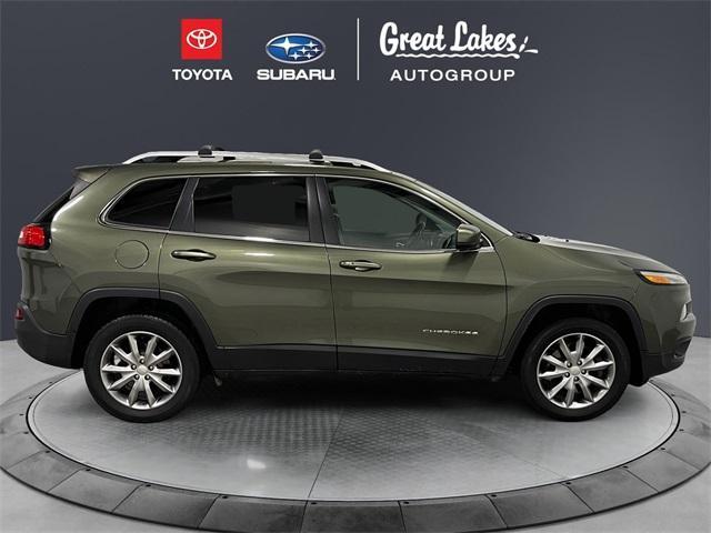 used 2018 Jeep Cherokee car, priced at $18,536