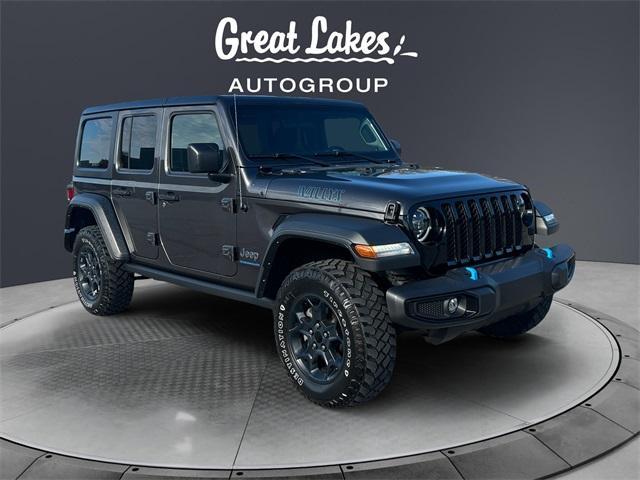 used 2023 Jeep Wrangler 4xe car, priced at $32,988