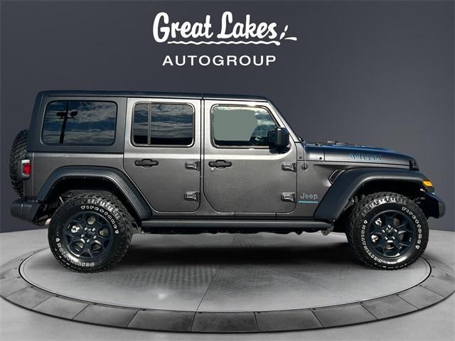 used 2023 Jeep Wrangler 4xe car, priced at $32,988
