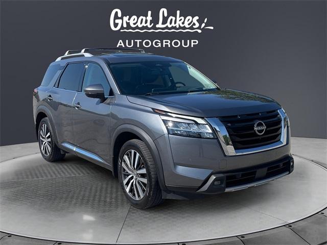 used 2022 Nissan Pathfinder car, priced at $26,422