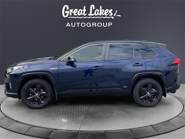 used 2021 Toyota RAV4 Hybrid car, priced at $30,122