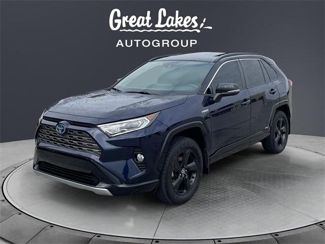used 2021 Toyota RAV4 Hybrid car, priced at $30,122