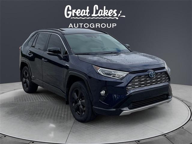 used 2021 Toyota RAV4 Hybrid car, priced at $30,122