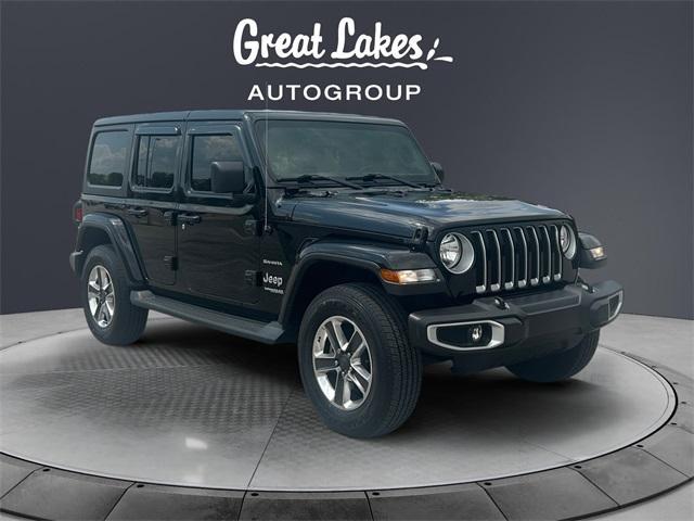 used 2021 Jeep Wrangler Unlimited car, priced at $32,240