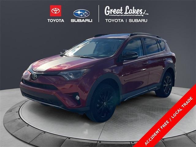 used 2018 Toyota RAV4 car, priced at $23,652