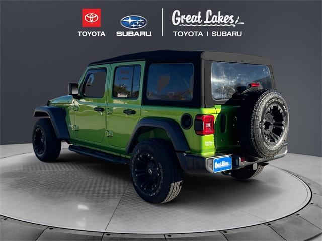 used 2019 Jeep Wrangler Unlimited car, priced at $22,888